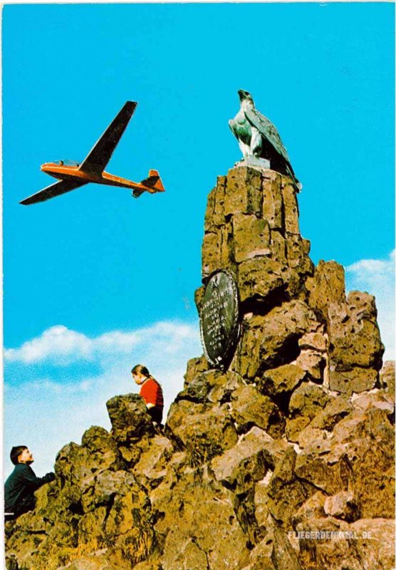 Postkarte Fliegerdenkmal