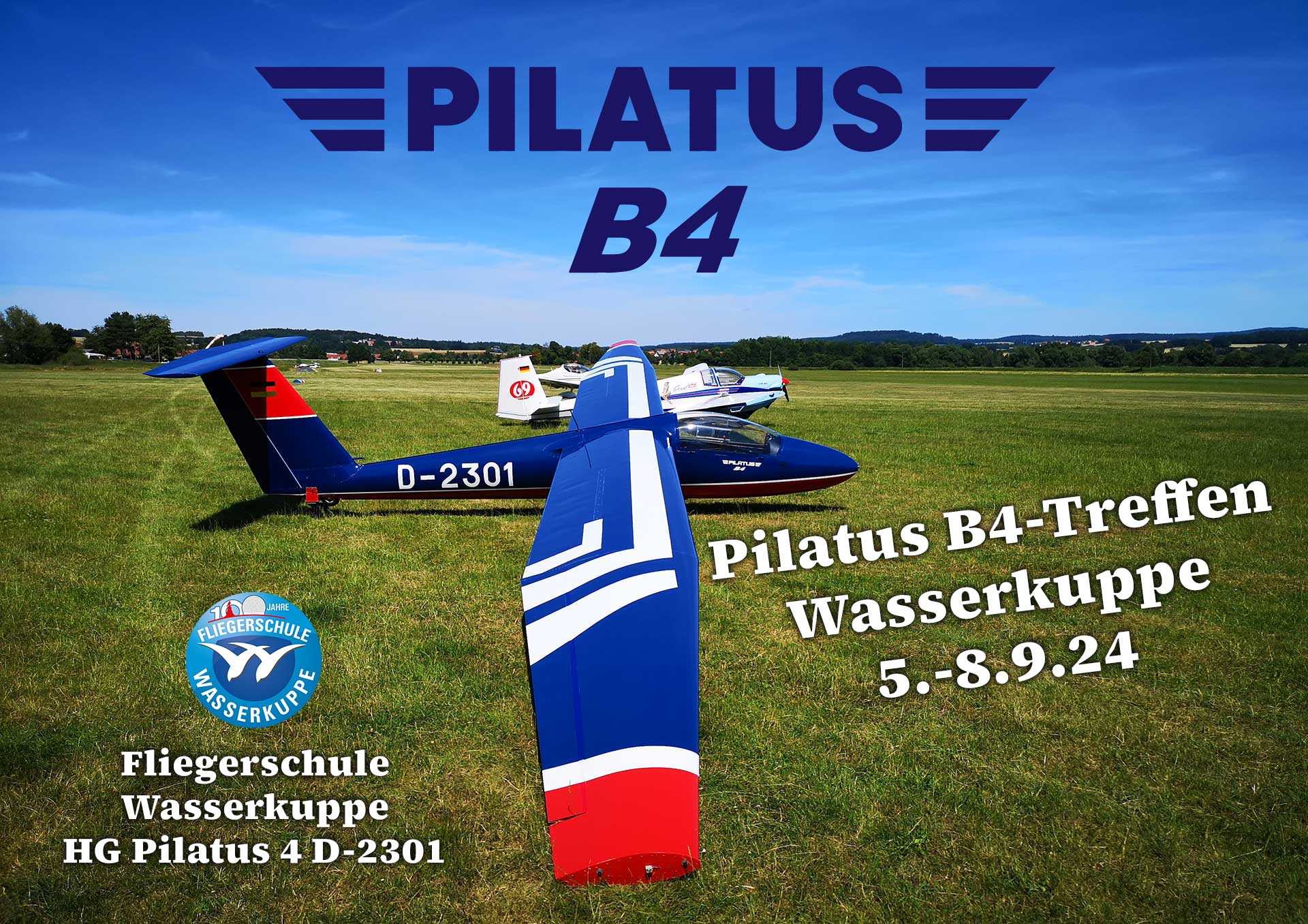 Pilatus B4 Treffen Wasserkuppe 2024